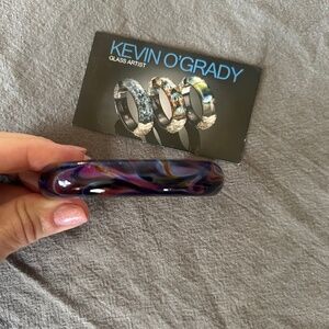 2011 Kevin O’ Grady hand blown bracelet cuff